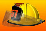 Click to view Spinnng model of Fireman's Hat
