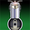 Click to view Interactive 4-stroke engine with throttle control!